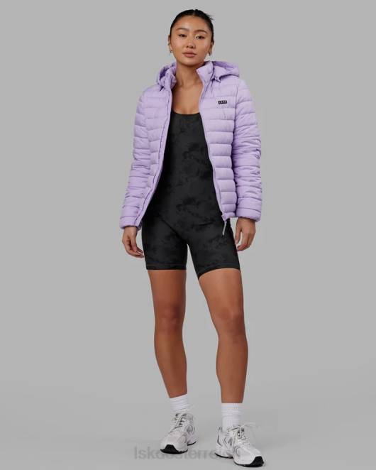 Z8RH510 LSKD Frauen Challenger-Body – schwarzer Batik-Look Bekleidung