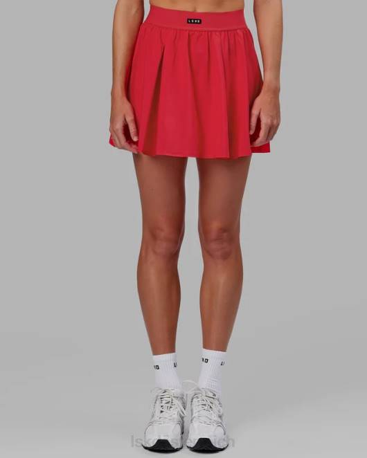 Z8RH802 LSKD Frauen Ace-Rock - Scharlachrot Bekleidung