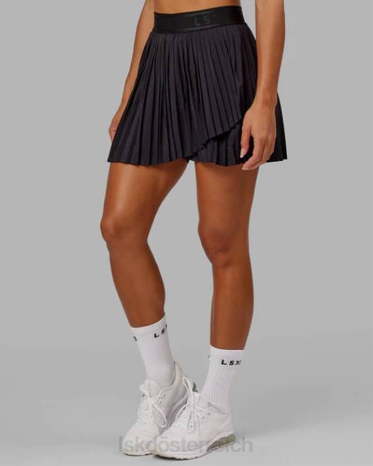 Z8RH804 LSKD Frauen Matchpoint-Tennisrock – Schwarz Bekleidung