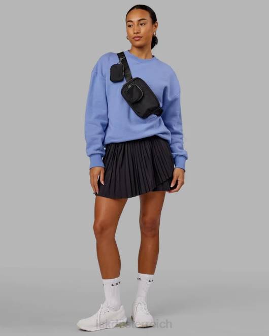 Z8RH804 LSKD Frauen Matchpoint-Tennisrock – Schwarz Bekleidung