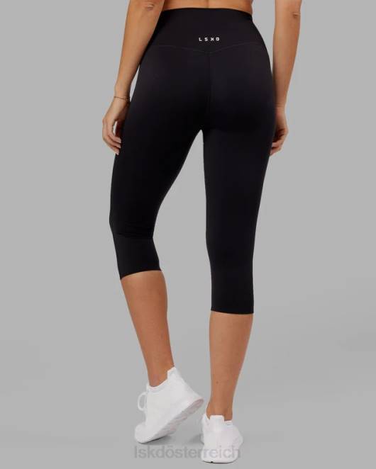 Z8RH559 LSKD Frauen Elixir 3/4-Leggings – Schwarz ohne Logo Bekleidung