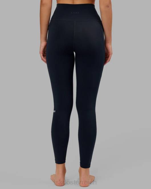 Z8RH561 LSKD Frauen Fusion-Leggings in voller Länge – Marineblau Bekleidung