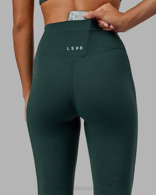 Z8RH563 LSKD Frauen Elixir 7/8-Leggings – Vital Green Bekleidung