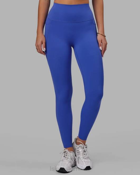 Z8RH575 LSKD Frauen Elixir-Leggings in voller Länge mit Taschen – Power Cobalt Bekleidung
