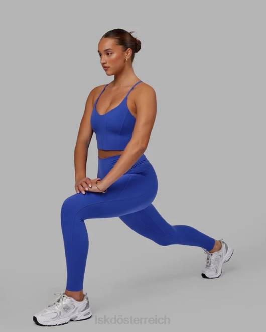 Z8RH575 LSKD Frauen Elixir-Leggings in voller Länge mit Taschen – Power Cobalt Bekleidung