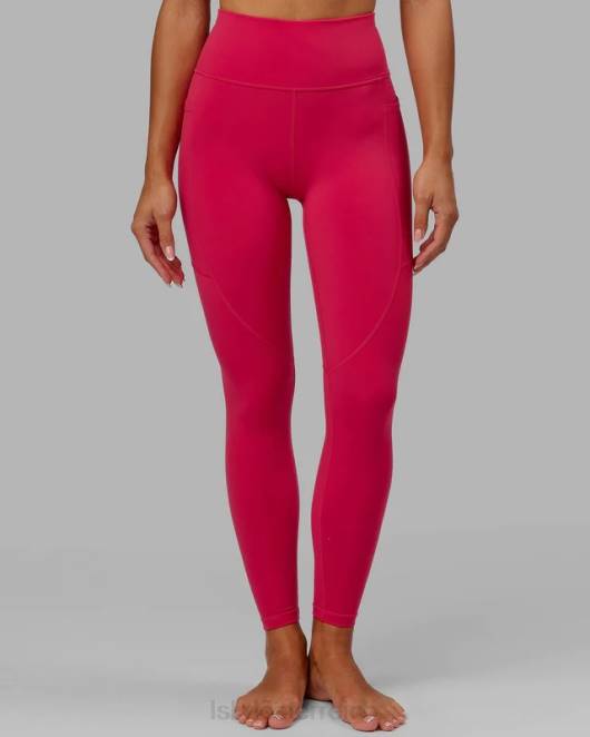 Z8RH582 LSKD Frauen Rep-Leggings in voller Länge – Boysenberry Bekleidung