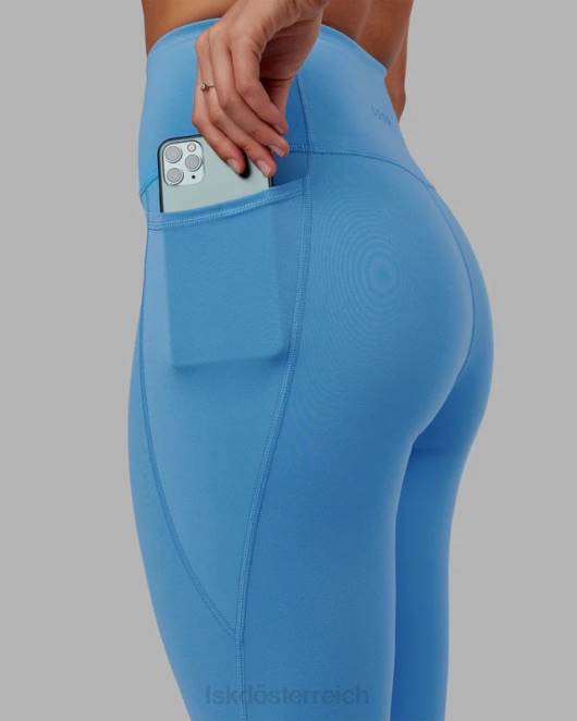 Z8RH586 LSKD Frauen Flux 7/8-Leggings – Azurblau Bekleidung