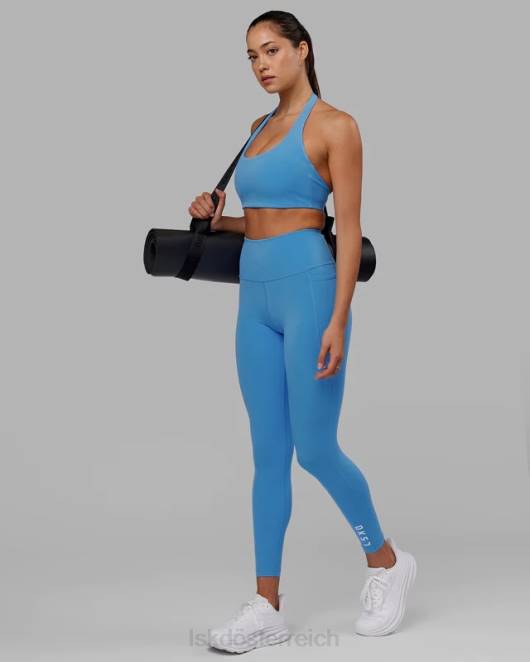 Z8RH595 LSKD Frauen Flux-Leggings in voller Länge – Azurblau Bekleidung