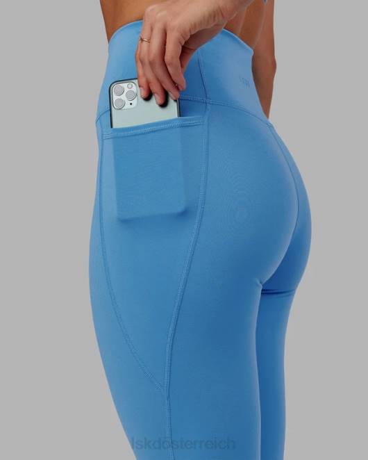 Z8RH595 LSKD Frauen Flux-Leggings in voller Länge – Azurblau Bekleidung