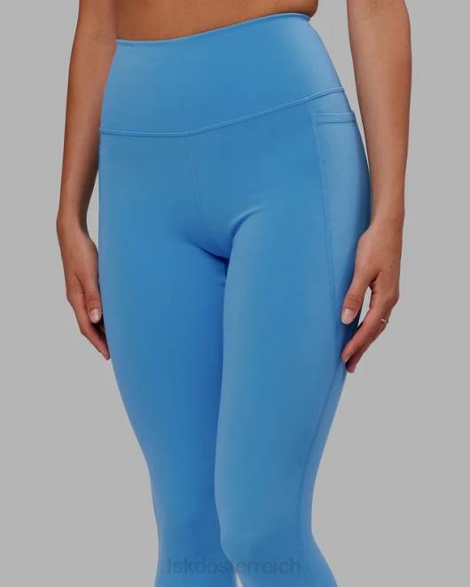 Z8RH595 LSKD Frauen Flux-Leggings in voller Länge – Azurblau Bekleidung