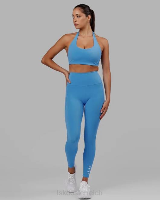 Z8RH595 LSKD Frauen Flux-Leggings in voller Länge – Azurblau Bekleidung