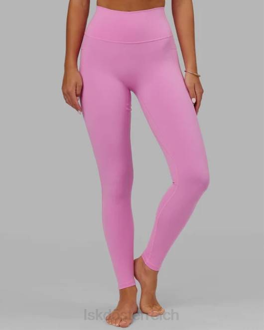 Z8RH596 LSKD Frauen X-lange Leggings „Fusion“ – Funkelndes Rosa Bekleidung