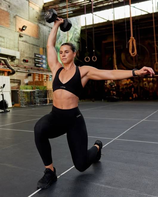 Z8RH604 LSKD Frauen RXD-Leggings in voller Länge – Schwarz Bekleidung