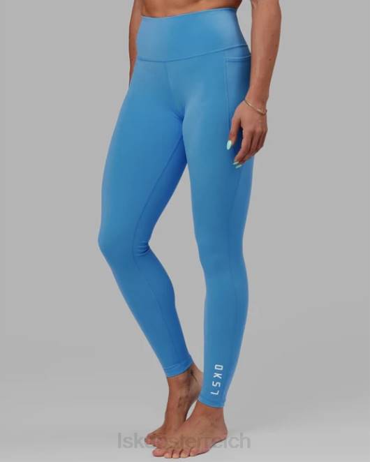 Z8RH607 LSKD Frauen Flux x-lange Leggings – Azurblau Bekleidung