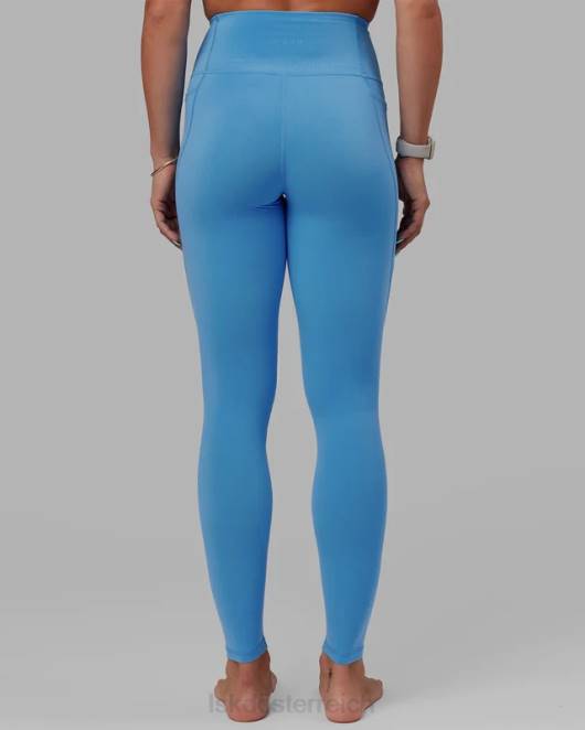 Z8RH607 LSKD Frauen Flux x-lange Leggings – Azurblau Bekleidung