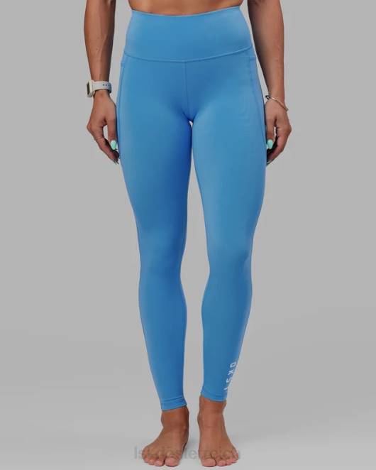 Z8RH607 LSKD Frauen Flux x-lange Leggings – Azurblau Bekleidung