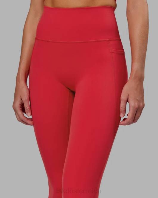 Z8RH626 LSKD Frauen Fusion x-lange Leggings – Scharlachrot Bekleidung
