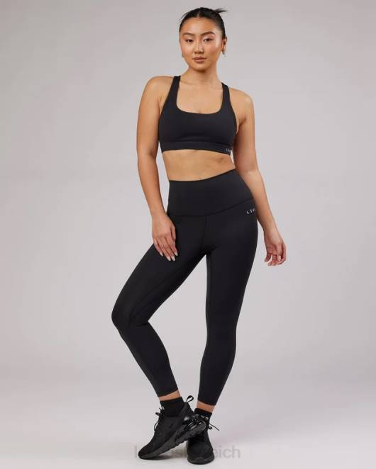 Z8RH644 LSKD Frauen Base 7/8-Leggings – Schwarz Bekleidung