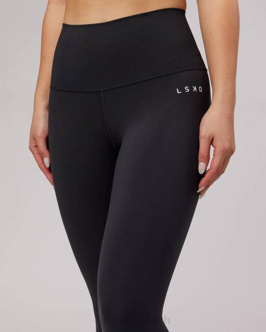 Z8RH644 LSKD Frauen Base 7/8-Leggings – Schwarz Bekleidung