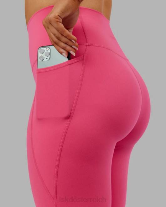 Z8RH657 LSKD Frauen Fusion-Leggings in 7/8-Länge – Flamingo Bekleidung