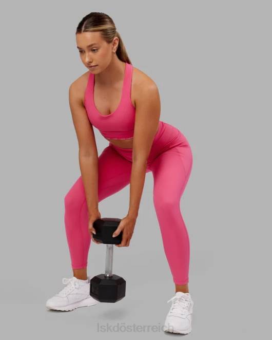 Z8RH657 LSKD Frauen Fusion-Leggings in 7/8-Länge – Flamingo Bekleidung