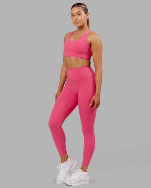 Z8RH657 LSKD Frauen Fusion-Leggings in 7/8-Länge – Flamingo Bekleidung