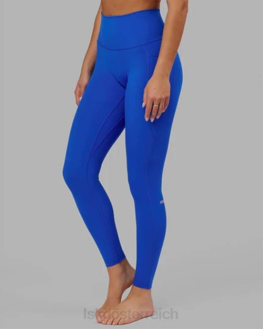 Z8RH668 LSKD Frauen Fusion-Leggings in voller Länge – kräftiges Blau Bekleidung