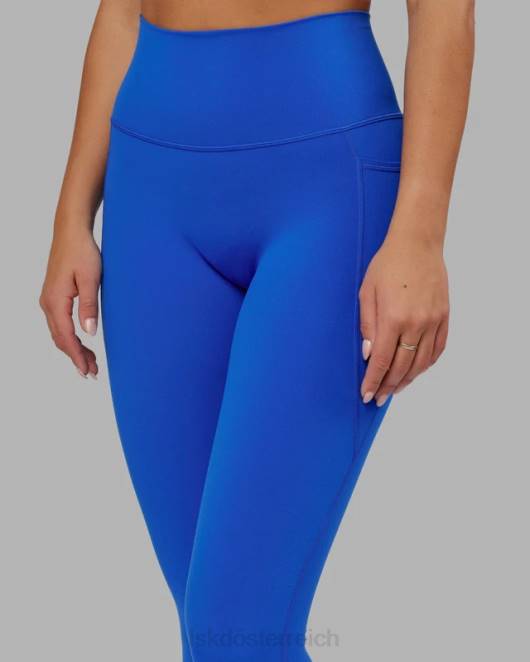 Z8RH668 LSKD Frauen Fusion-Leggings in voller Länge – kräftiges Blau Bekleidung