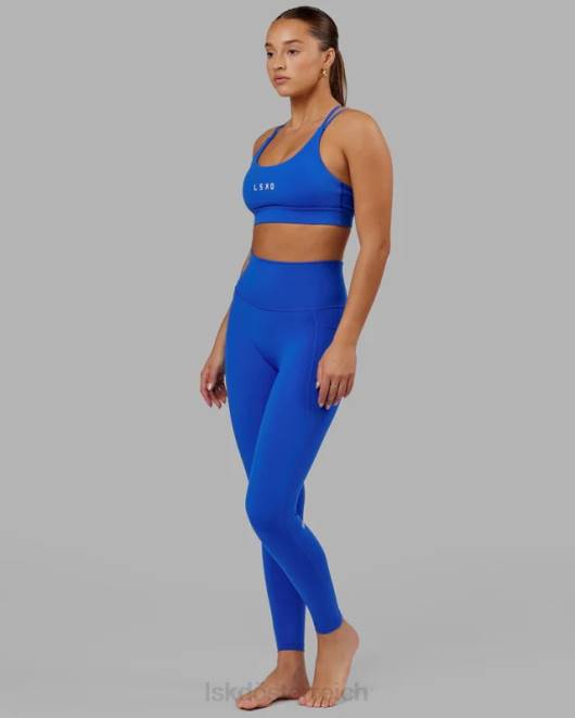 Z8RH668 LSKD Frauen Fusion-Leggings in voller Länge – kräftiges Blau Bekleidung