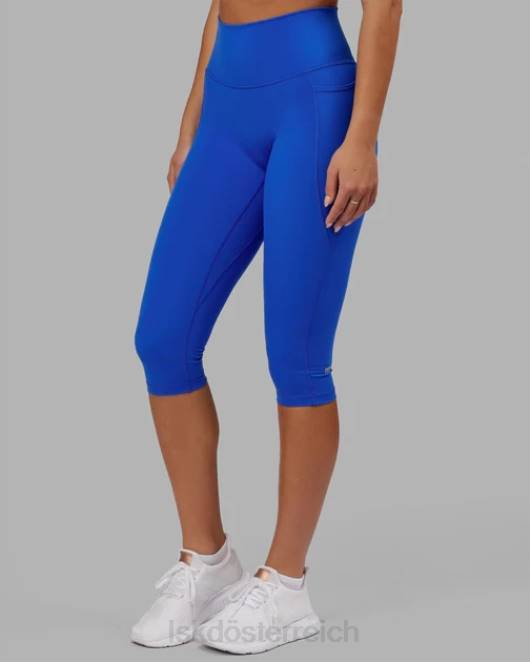 Z8RH705 LSKD Frauen Fusion 3/4 lange Leggings – kräftiges Blau Bekleidung