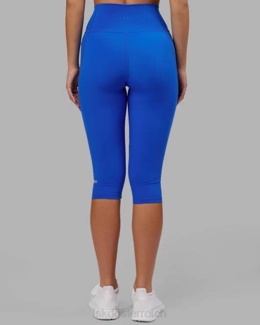 Z8RH705 LSKD Frauen Fusion 3/4 lange Leggings – kräftiges Blau Bekleidung