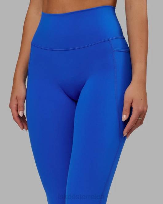 Z8RH705 LSKD Frauen Fusion 3/4 lange Leggings – kräftiges Blau Bekleidung