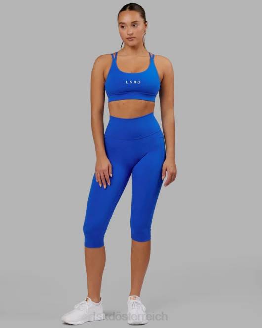 Z8RH705 LSKD Frauen Fusion 3/4 lange Leggings – kräftiges Blau Bekleidung