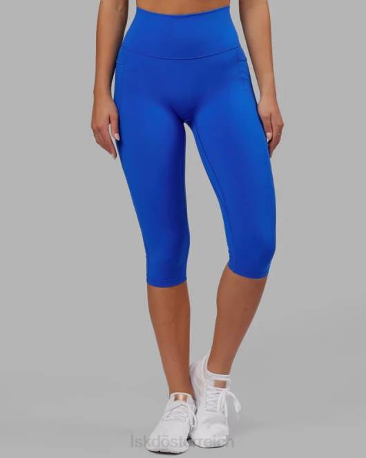 Z8RH705 LSKD Frauen Fusion 3/4 lange Leggings – kräftiges Blau Bekleidung
