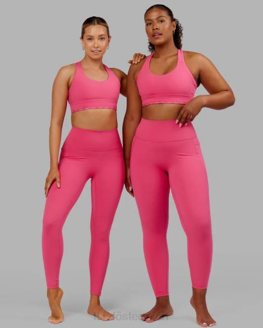 Z8RH707 LSKD Frauen Fusion-Leggings in voller Länge – Flamingo Bekleidung