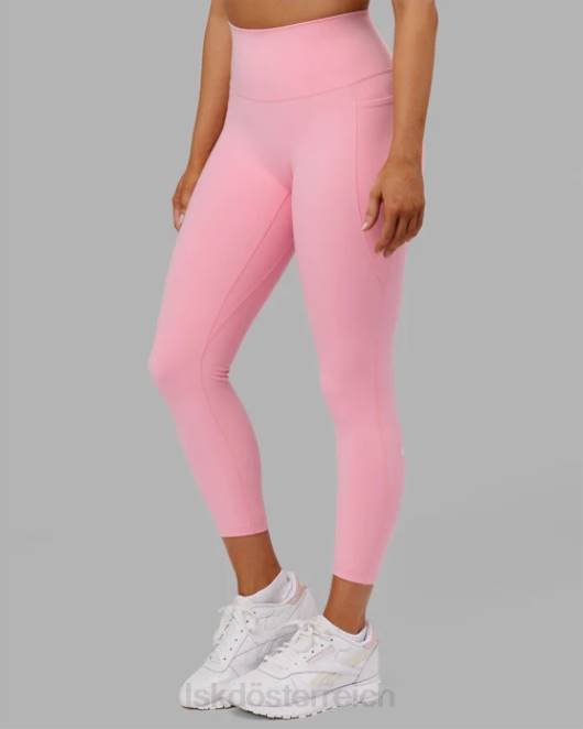 Z8RH708 LSKD Frauen Fusion-Leggings in 7/8-Länge – rosa Zuckerguss Bekleidung