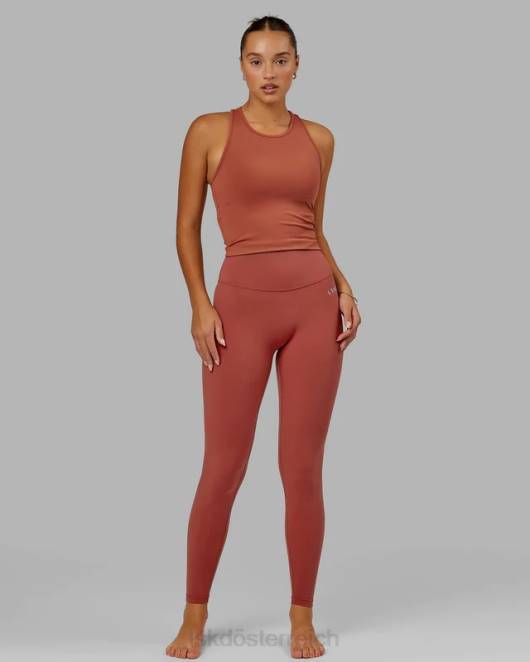 Z8RH711 LSKD Frauen Base 2.0-Leggings in voller Länge – Paprika Bekleidung