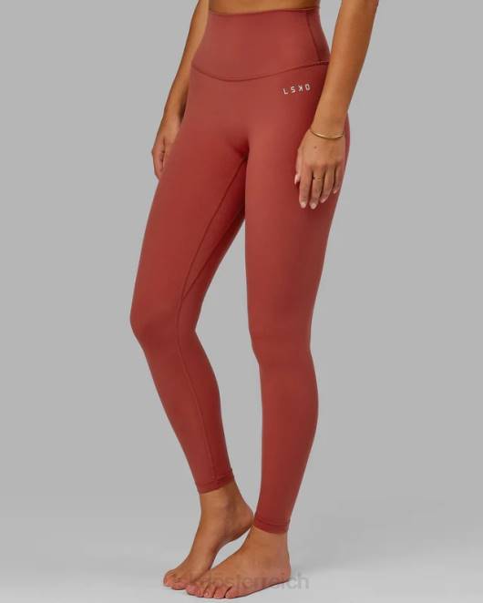 Z8RH711 LSKD Frauen Base 2.0-Leggings in voller Länge – Paprika Bekleidung