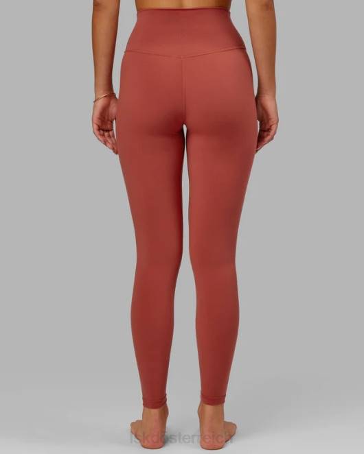Z8RH711 LSKD Frauen Base 2.0-Leggings in voller Länge – Paprika Bekleidung