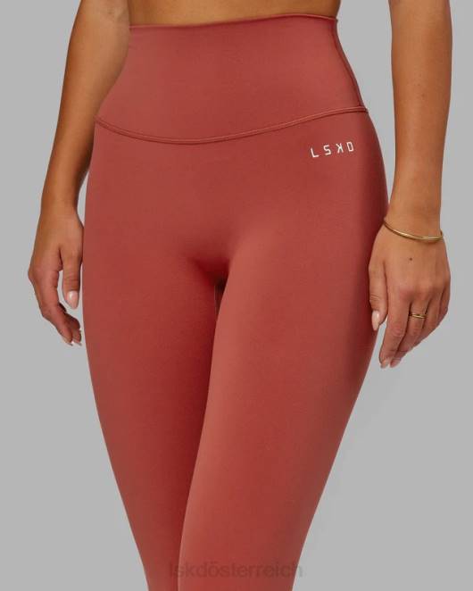Z8RH711 LSKD Frauen Base 2.0-Leggings in voller Länge – Paprika Bekleidung