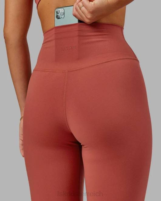 Z8RH711 LSKD Frauen Base 2.0-Leggings in voller Länge – Paprika Bekleidung