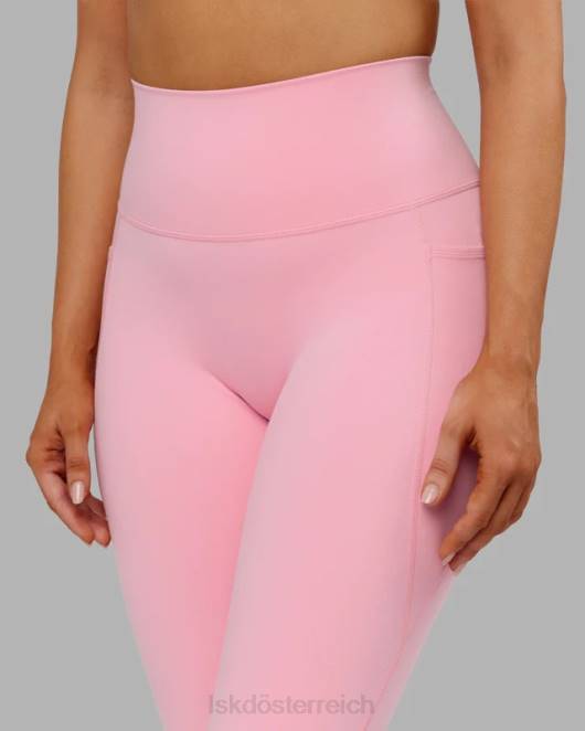 Z8RH712 LSKD Frauen Fusion-Leggings in voller Länge – rosa Zuckerguss Bekleidung