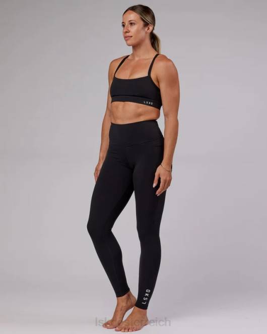 Z8RH720 LSKD Frauen Flux x-lange Leggings – Schwarz Bekleidung