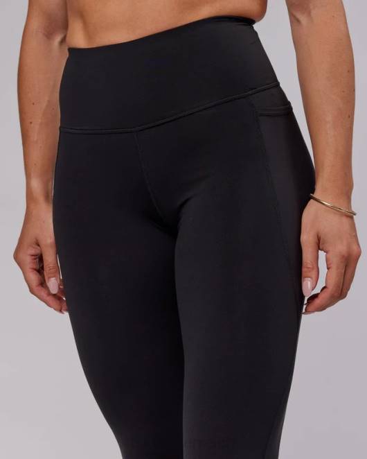Z8RH720 LSKD Frauen Flux x-lange Leggings – Schwarz Bekleidung