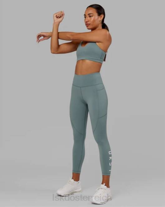 Z8RH722 LSKD Frauen Rips-Leggings in 7/8-Länge – Eclipse Bekleidung