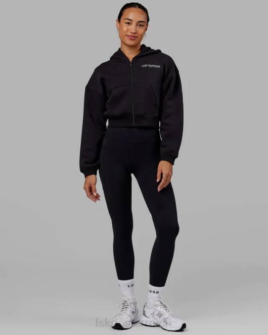 Z8RH376 LSKD Frauen Kapuzenpullover Motion – Schwarz Bekleidung