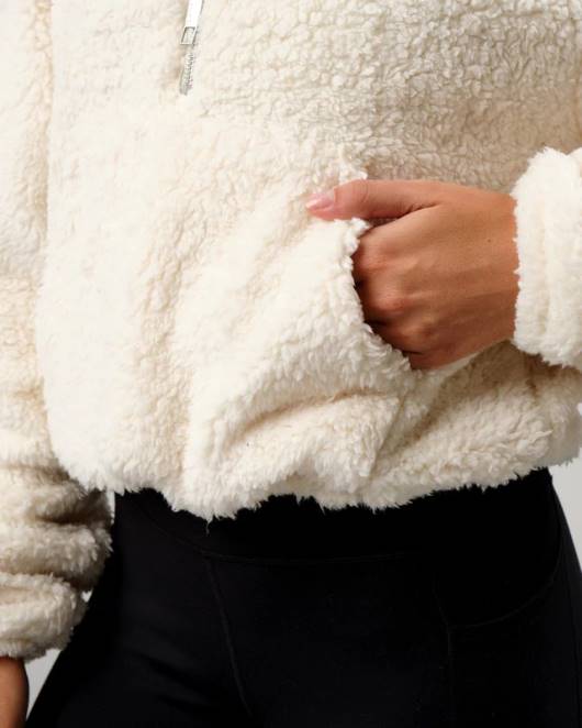 Z8RH412 LSKD Frauen Sherpa-Crew – Knochen Bekleidung