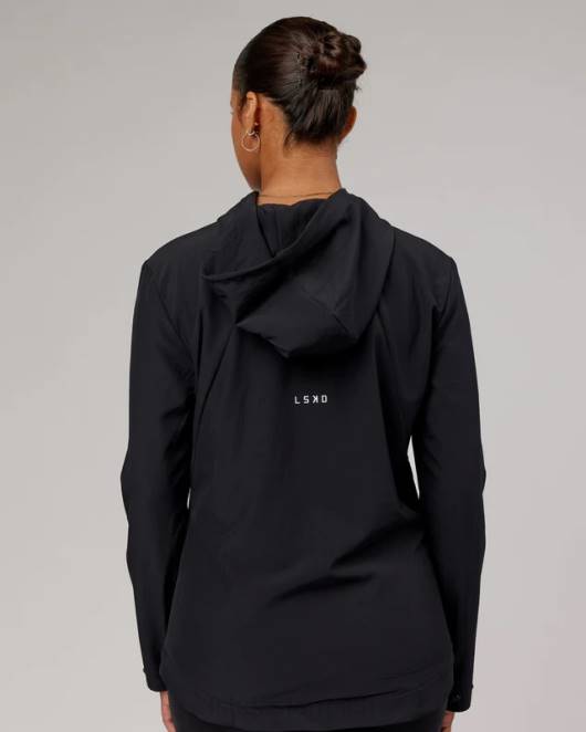 Z8RH467 LSKD Frauen Funktionelle Trainingsjacke - schwarz Bekleidung