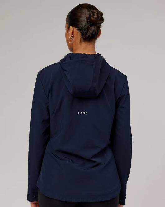 Z8RH481 LSKD Frauen Funktionelle Trainingsjacke - Marineblau Bekleidung