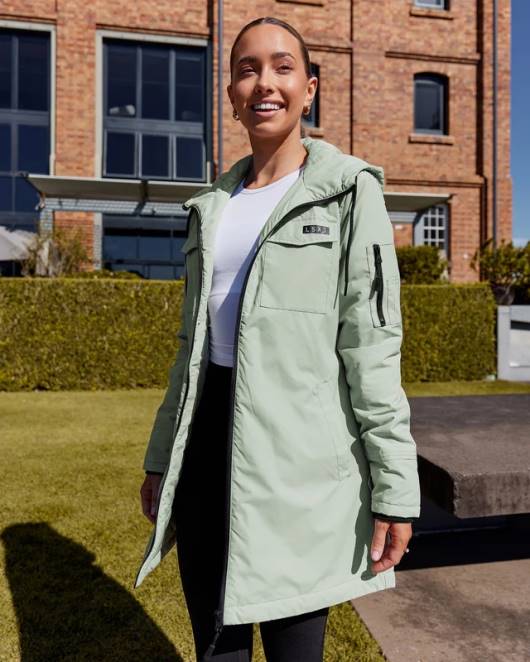 Z8RH487 LSKD Frauen Hilfsjacke - Wüstensalbei Bekleidung